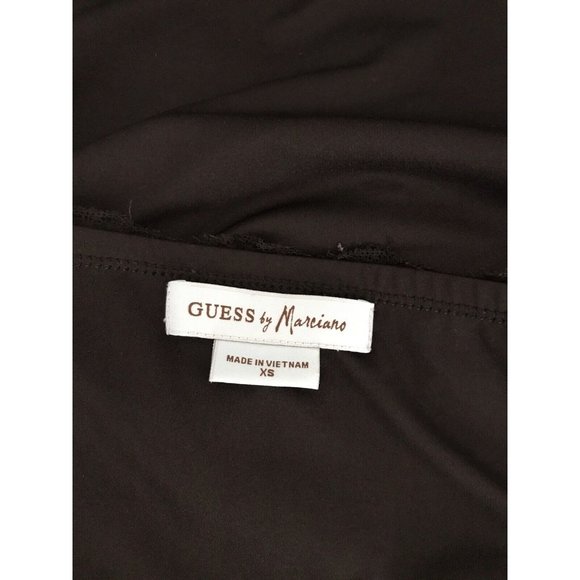 Guess By Marciano Women's Skirt Lace Black Knee Length Pencil Elastic Waist XS - Picture 9 of 11